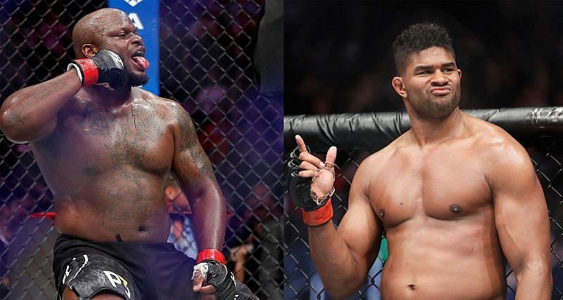Derrick Lewis (left) and Alistair Overeem (right)