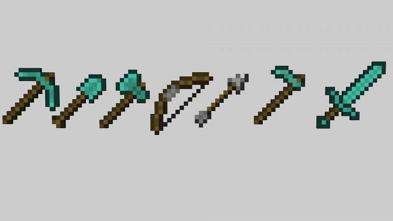 Enchanted Minecraft Pickaxe