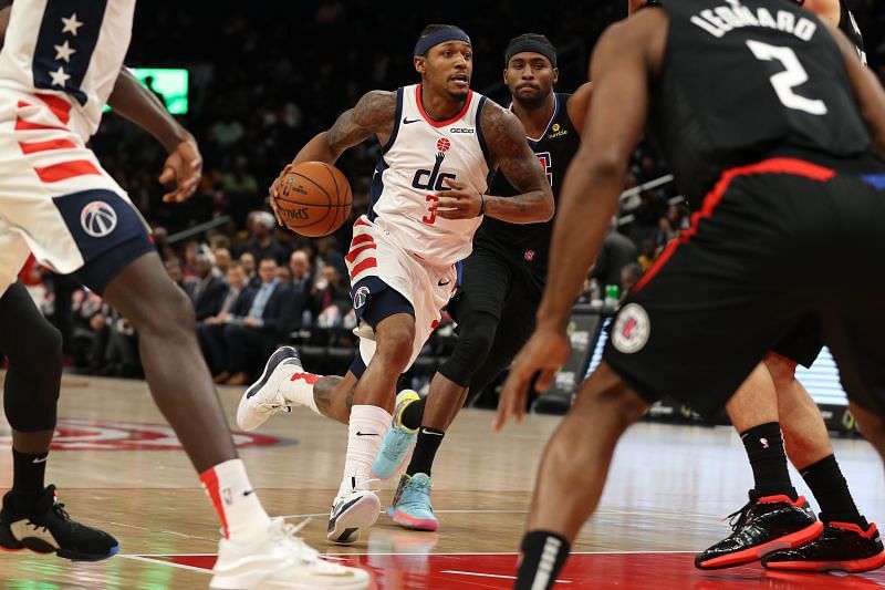 Bradley Beal #3 of the Washington Wizards