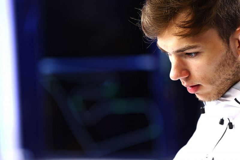 Pierre Gasly. Photo: Andrew Hone/Getty Images. 