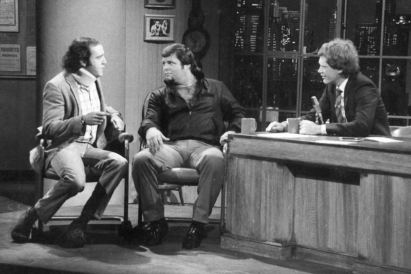 Andy Kaufman, Jerry Lawler, David Letterman