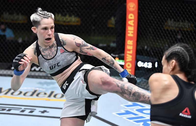 Macy Chiasson picked up the biggest win of her UFC career over Marion Reneau last night.
