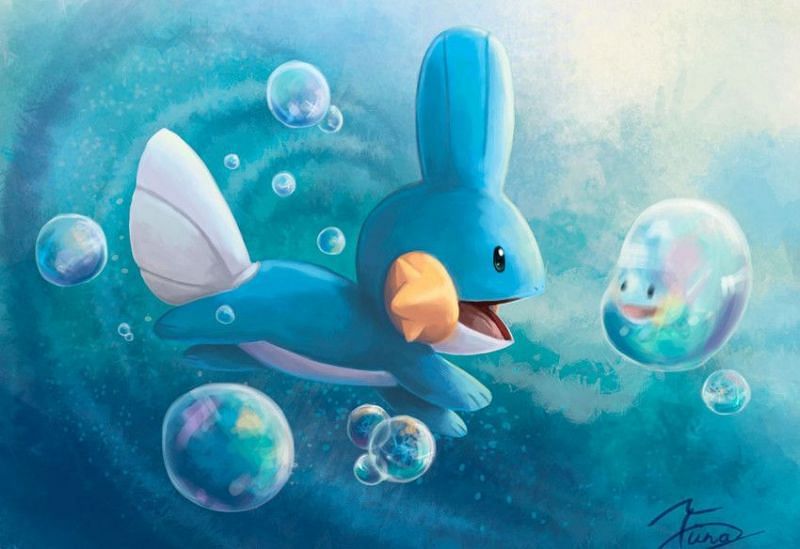 Mudkip (Image via Pinterest)