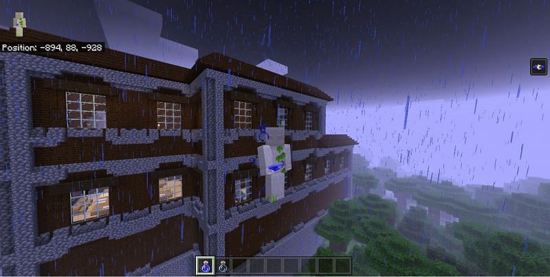 Woodland mansions are found in this seed (Image via Mojang)