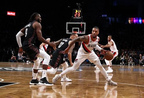 Portland Trail Blazers v Brooklyn Nets