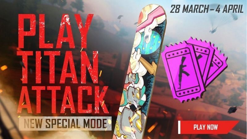 New Titan Attack game mode in live in Free Fire (Image via Free Fire)