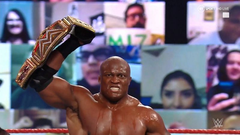WWE Champion Bobby Lashley looked impressive tonight on RAW