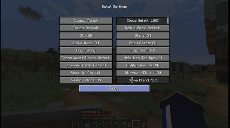 minecraft impact client with optifine