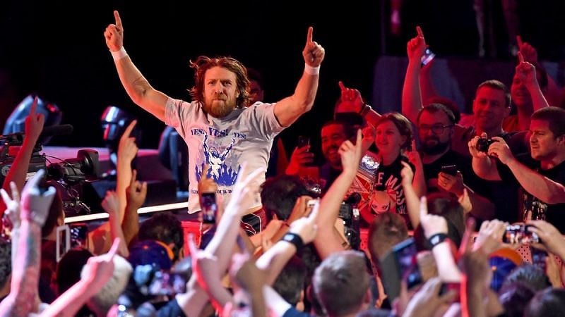 The fans always chant in unison for Daniel Bryan.