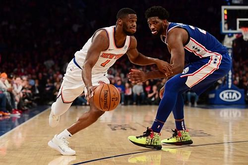 Philadelphia 76ers v New York Knicks