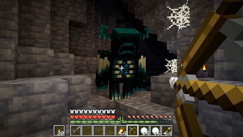 The Warden is the newest mob in Minecraft (Image via Minecon 2020)