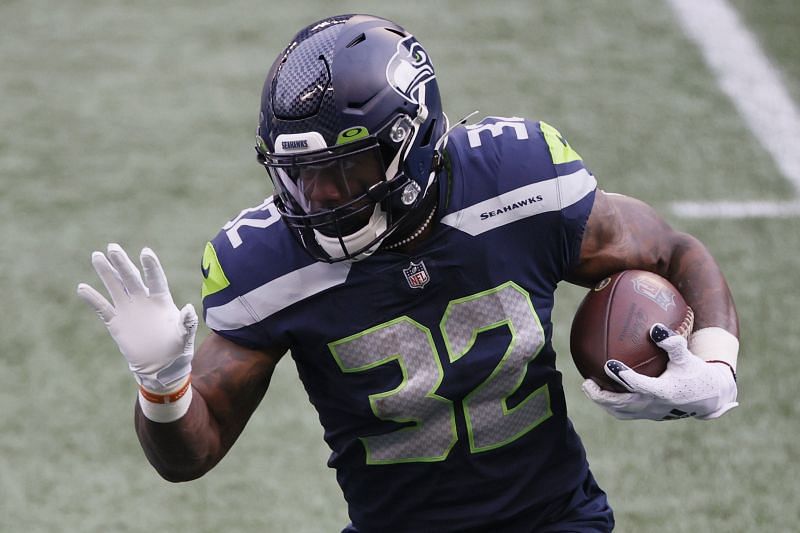 Former Seattle Seahawks RB Chris Carson