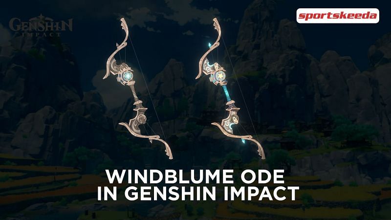 Windblume Ode In Genshin Impact How To Get How To Refine And Stats Of The Bow