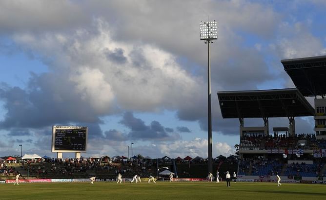 Sir Vivian Richards Stadium North Sound Test records