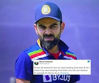 "Waah, kya acting kar raha hai"- Twitterati roasts Virat Kohli on his failure against spin