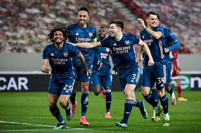 Olympiakos 1-3 Arsenal: Gunners player ratings as Mikel Arteta's men cruise to victory | UEFA Europa League 2020-21