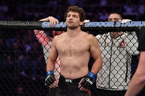 Daniel Cormier is unsure about Ben Askren (left)'s chances against Paul.