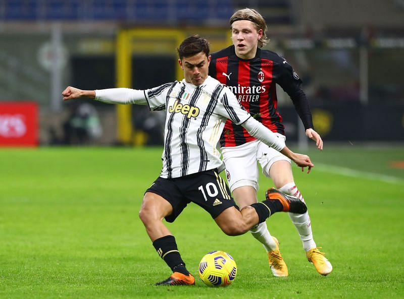 Paulo Dybala in action for Juventus