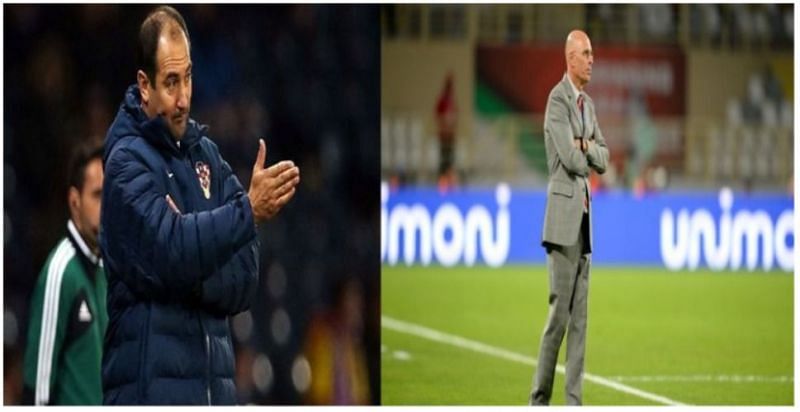 Some fans on Twitter want Stephen Constantine (R) to return and replace Igor Stimac as the coach of the Indian football team