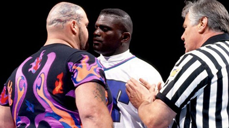 WrestleMania 11 के मेन इवेंट में बम बम बिगलो का मुकाबला लॉरेंस टेलर से हुआ था
