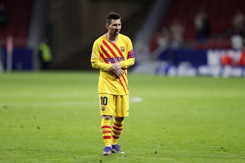 Messi provided two assists in the game for Barcelona