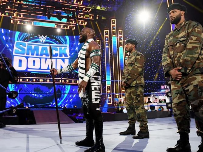 "If you see me with them you better show some respect"- Apollo Crews opens up about the loyalty of his "Elite Guard"