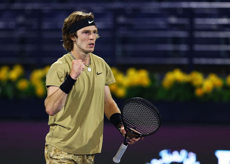 Andrey Rublev is looking to reach his fifth straight ATP 500 final.