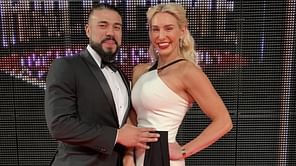 Andrade reveals when Charlotte Flair will be cleared, reacts to her being removed from WrestleMania poster