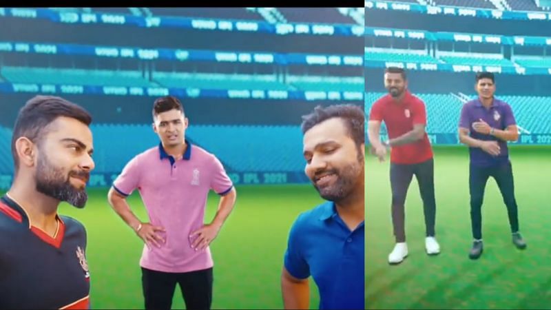 Virat Kohli, Rohit Sharma, Riyan Parag, KL Rahul, and Shubman Gill enjoyed themselves in this new IPL anthem