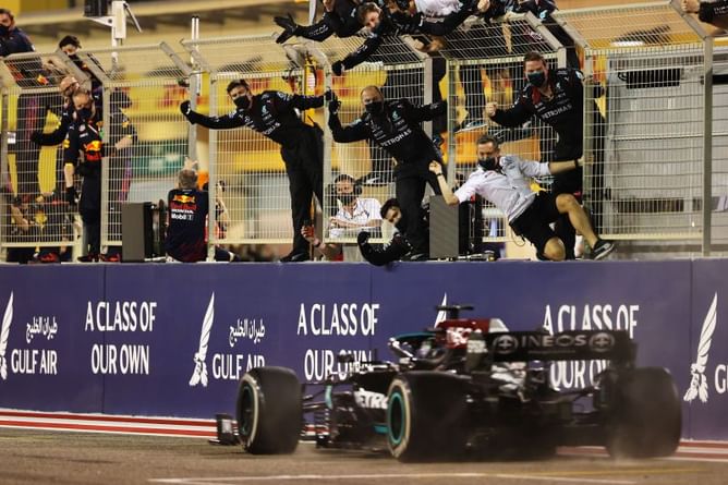 Formula 1 2021: Bahrain Grand Prix results
