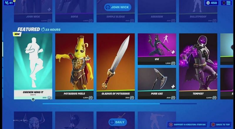 Some of the new emotes featured in the game. Image via Fortnite.