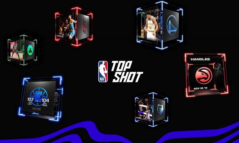 NBA Top Shot sells highlights or moments.