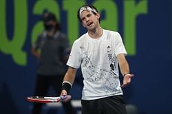 "I'm quite satisfied with my performance" - Dominic Thiem after losing to Roberto Bautista Agut in Doha QF