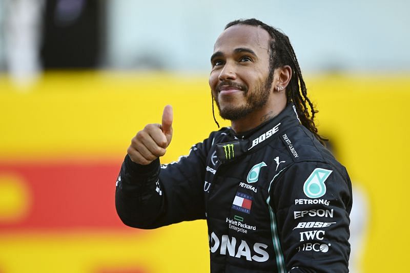 Sir Lewis Hamilton. Photo: Rudy Carezzevoli/Getty Images.