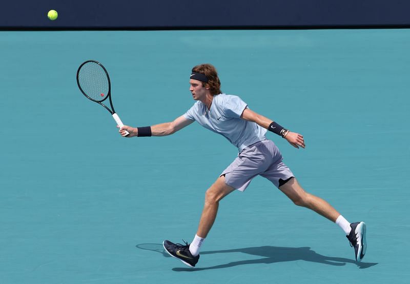 Andrey Rublev has dropped just six games in Miami so far