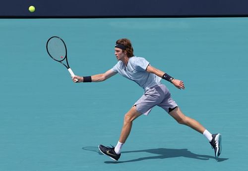 Andrey Rublev has dropped just six games in Miami so far