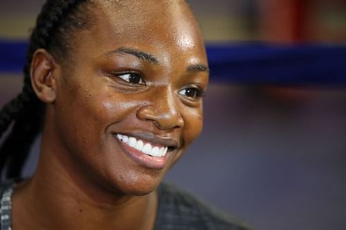 Claressa Shields v Ivana Habazin - Media Workout