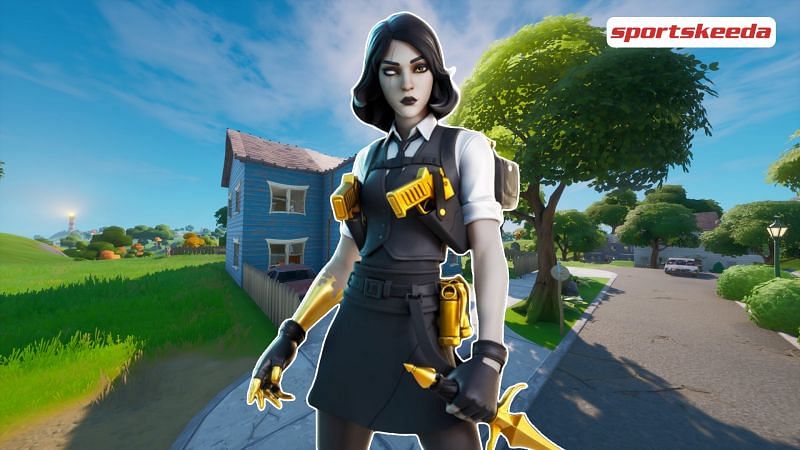 Female Midas has finally been made available in Fortnite (Image via Sportskeeda)