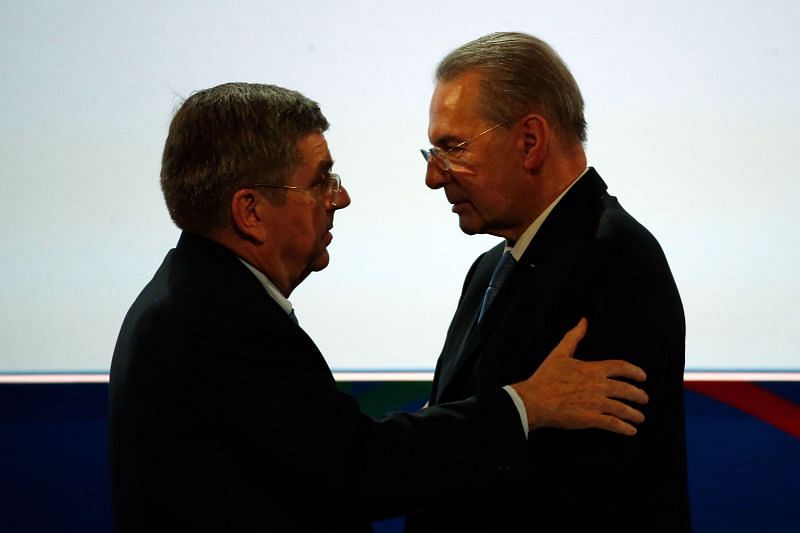 Thomas Bach succeeded Jacques Rogge to be sworn in as the president of the IOC in 2013