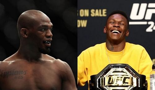 Jon Jones and Israel Adesanya