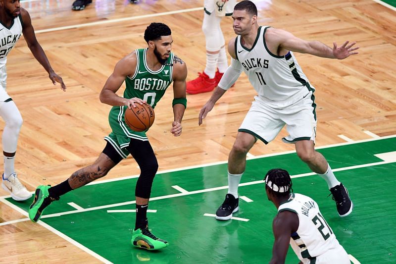 The Boston Celtics take on the Milwaukee Bucks next.