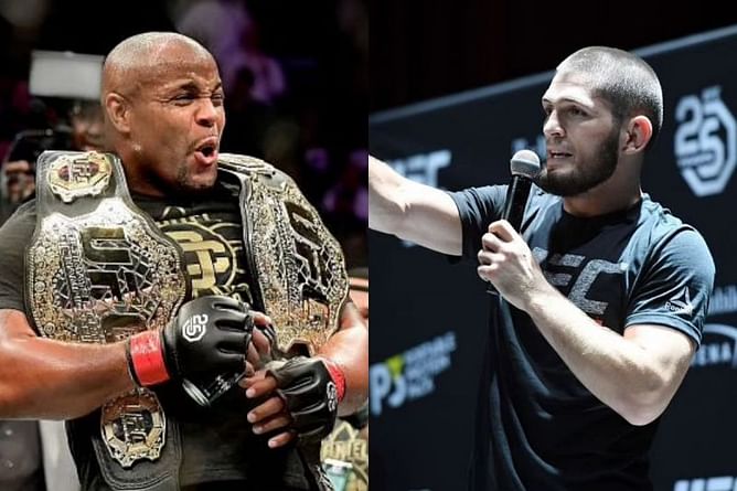 Watch: Khabib Nurmagomedov surprises Daniel Cormier with huge EA Sports UFC 4 rating adjustment