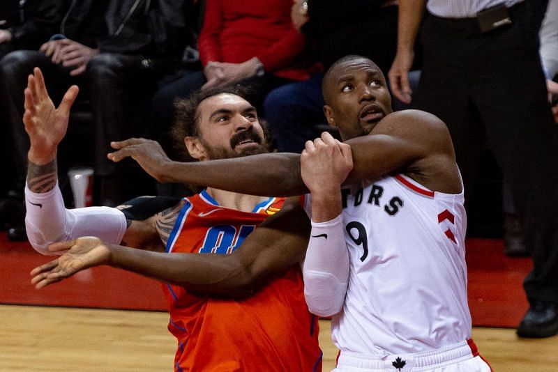 Serge Ibaka vs Steven Adams