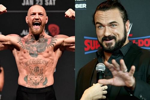 Conor McGregor (Left), Drew McIntyre (Right)