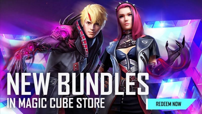 Several new Magic Cube bundles have been added to Free Fire (Image via Free Fire)