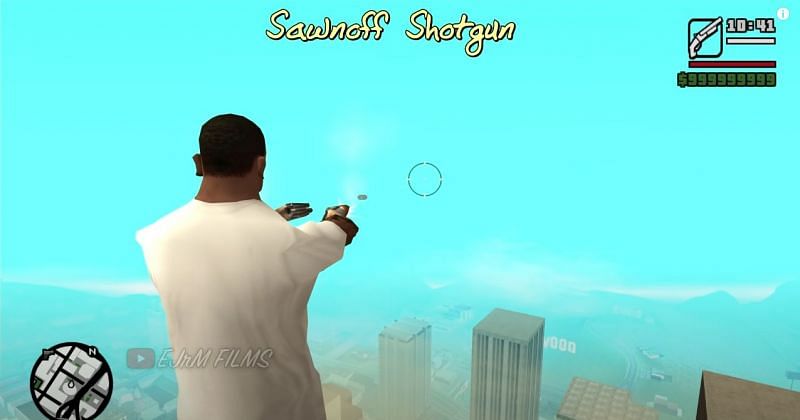 Fans loved the ability to dual-wield weapons in GTA San Andreas (Image via EJrM FILMS, YouTube)