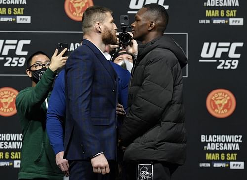 UFC 259 - Jan Blachowicz vs Israel Adesanya