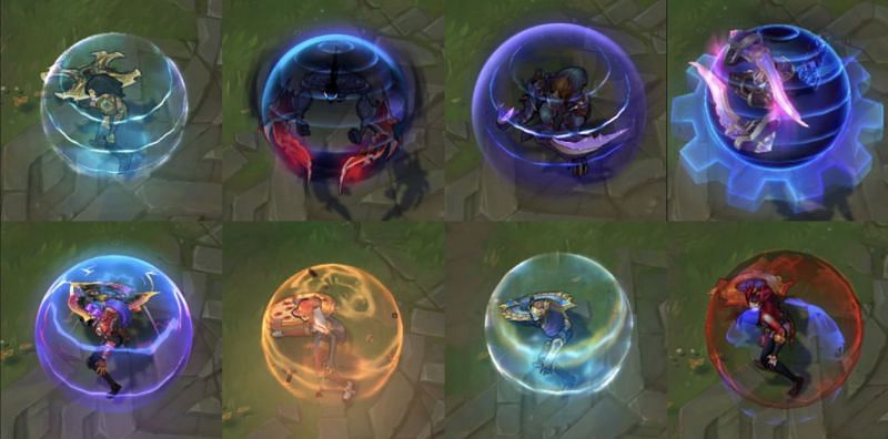 Animation of Spell Shields (Image via Riot Games - League of Legends)