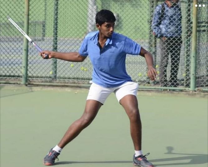 Teen prodigy Manas Dhamne says his goal is to win a Slam & become No. 1, calls Roger Federer & Sumit Nagal his favorite players