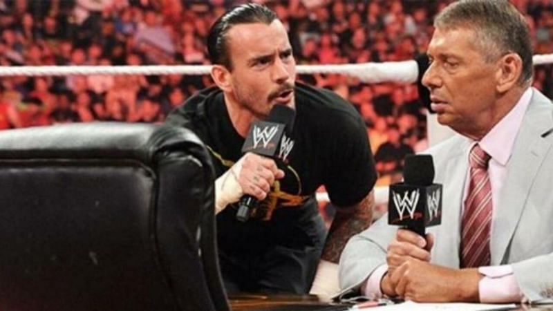 CM Punk berates Vince McMahon on RAW